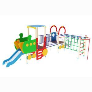 Купить Детский игровой комплекс Паровозик ДИК 1004 в Куровском 
