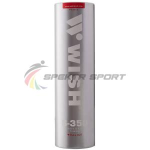 Купить Набор воланов для бадминтона Wish S-350, пластик, 6 штук в Куровском 